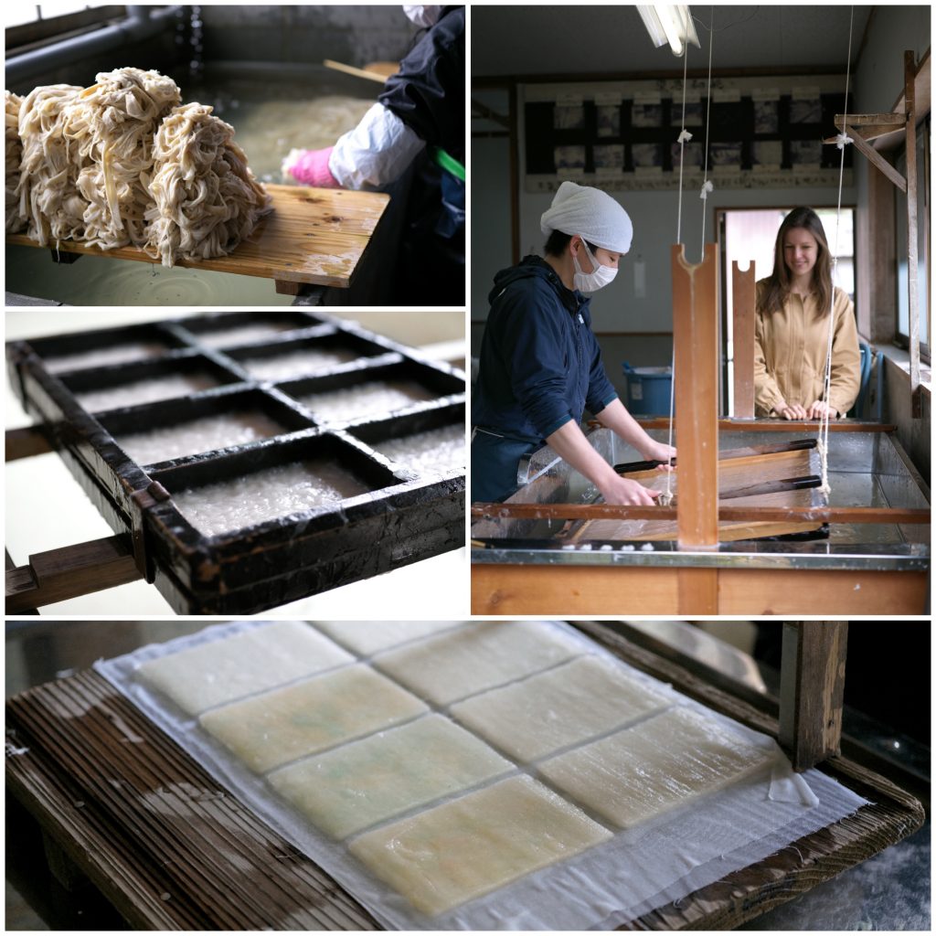 綾部での体験コンテンツ開発のため黒谷和紙の撮影に行ってきました