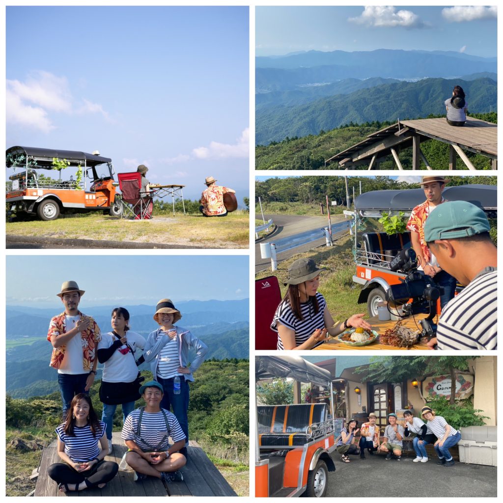 スパイスカレーGarmiiさんのトゥクトゥク山頂カレーツアーの撮影にα-STATIONのDJ寺田有美子さんと行ってきました！