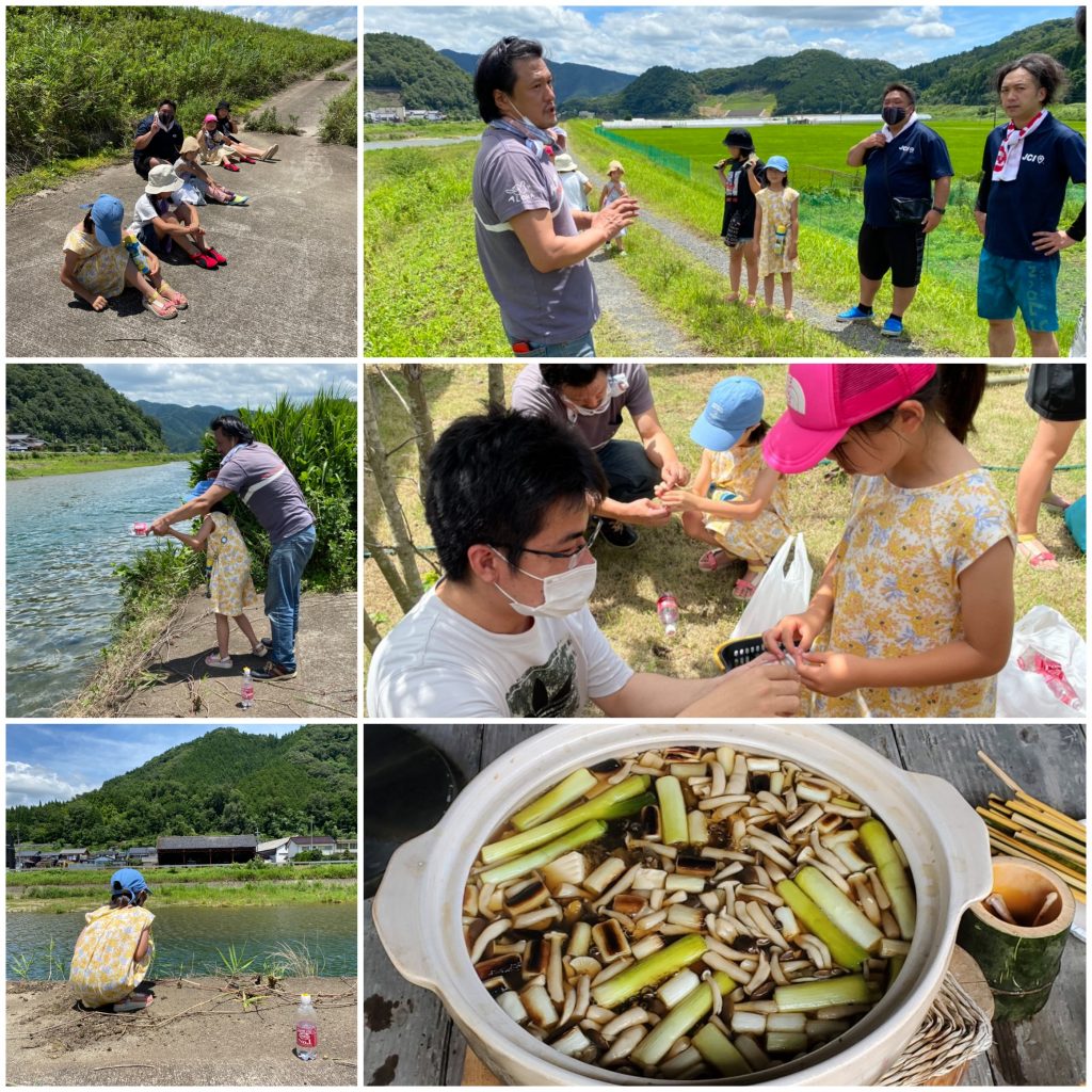 福知山青年会議所御一行様ですっぽん釣り体験&伊東庵ですっぽん料理を楽しんでいただきました！